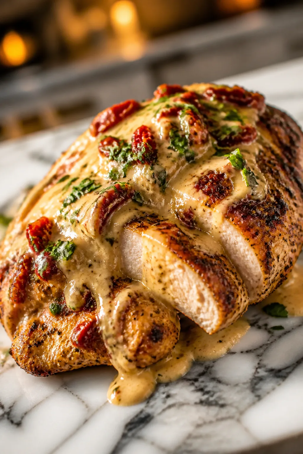 Creamy Air Fryer Chicken with a Secret Cheese Twist for Quick Cozy Dinners