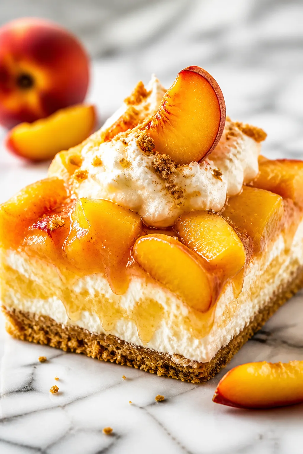 Sweet and Juicy Summer Peach Crisp with a Buttery Oat Topping