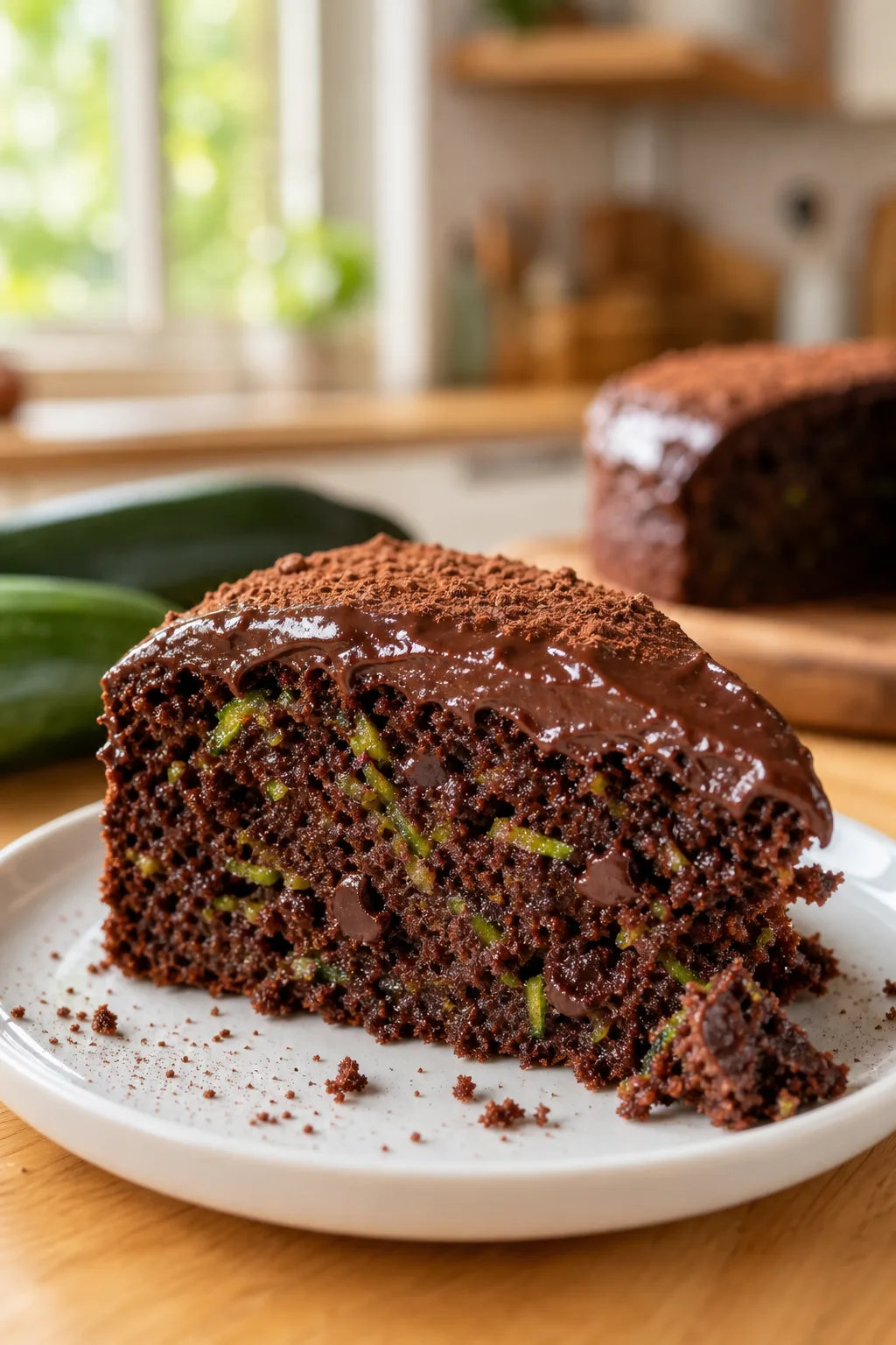 Moist Zucchini Chocolate Cake That Tastes Like a Treat, Not a Veggie Sneak