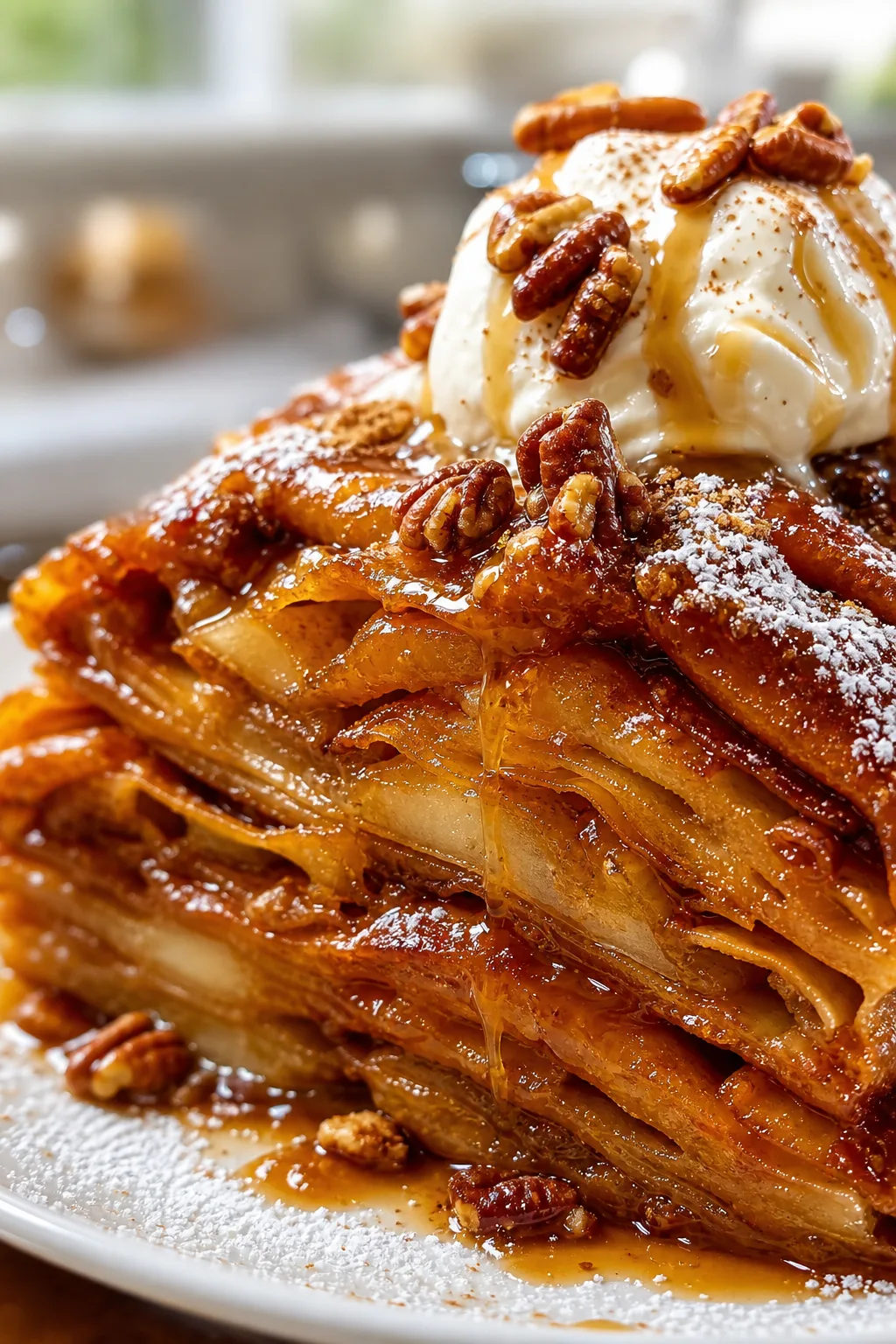 Cozy Spiced Pear Dessert with Cinnamon and Cloves for Fall Nights