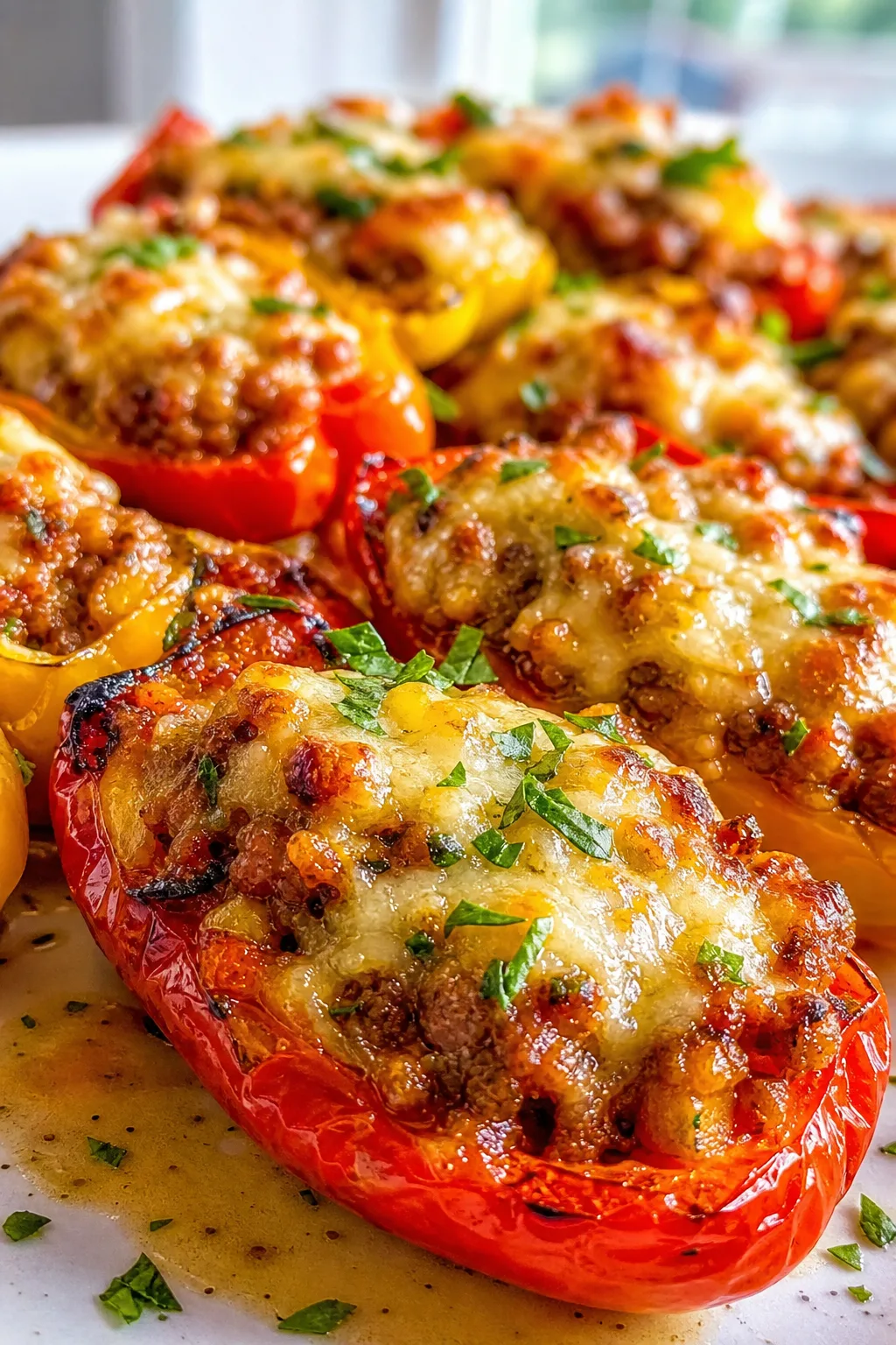 Cozy Weeknight Stuffed Banana Peppers with Savory Filling