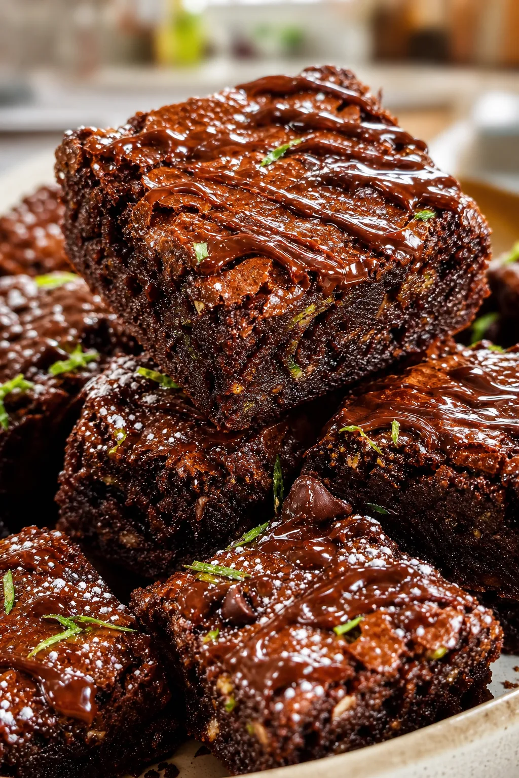 Fudgy Vegan Zucchini Brownies That Everyone Will Love