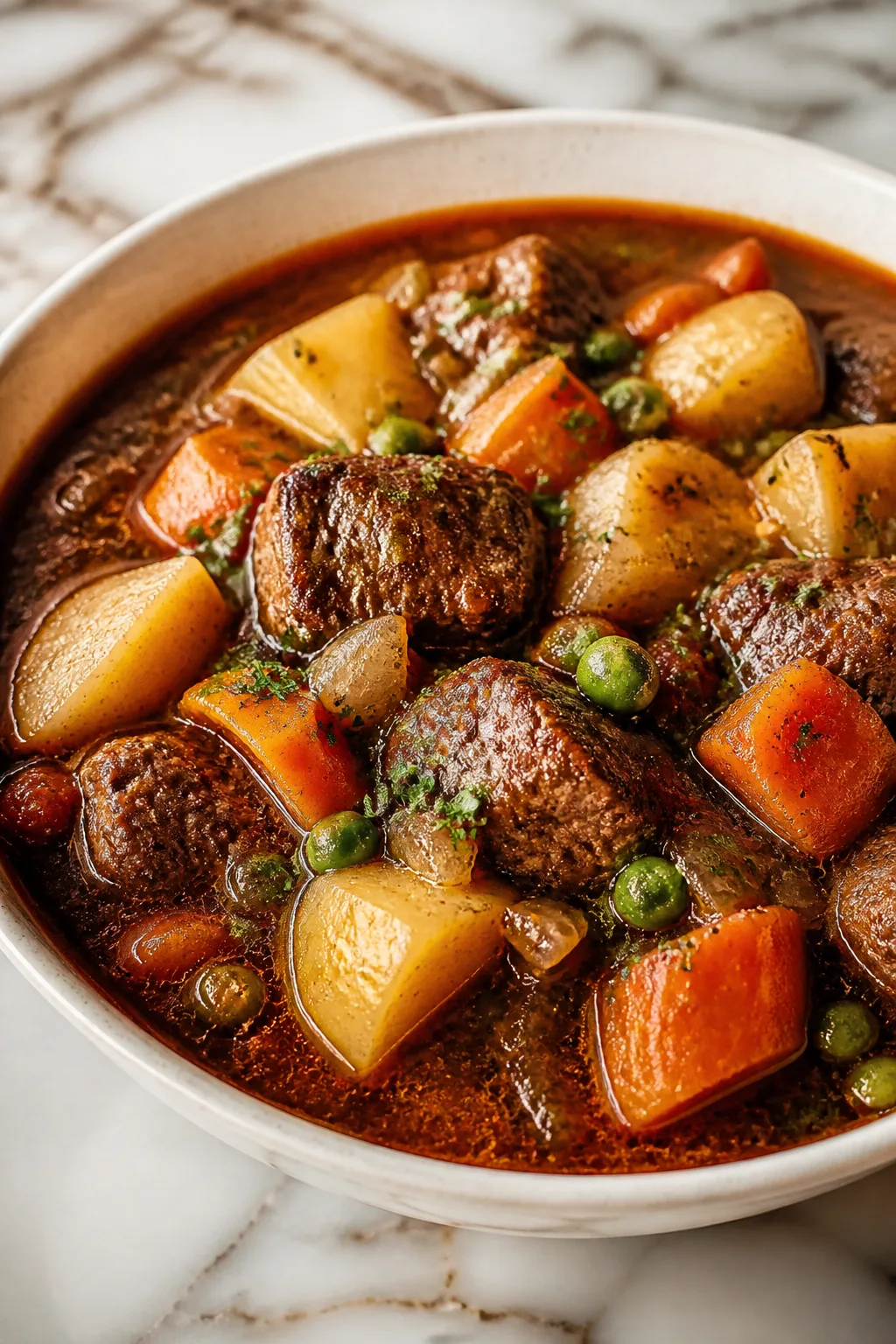 Hearty Slow-Simmered Steak Soup for Cozy Nights In